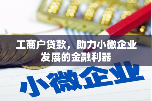 平远工商户贷款，助力小微企业发展的金融利器