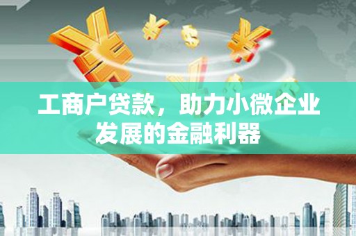 平远工商户贷款，助力小微企业发展的金融利器