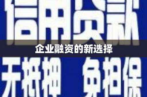 平远企业融资的新选择