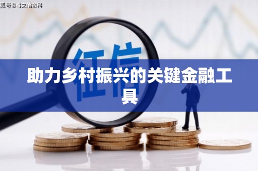 平远助力乡村振兴的关键金融工具