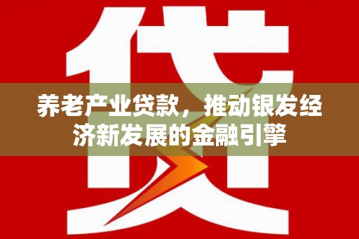平远养老产业贷款，推动银发经济新发展的金融引擎