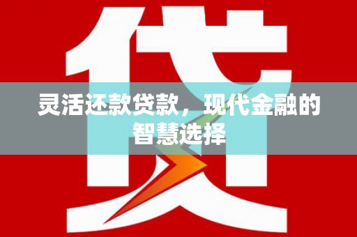 平远灵活还款贷款，现代金融的智慧选择