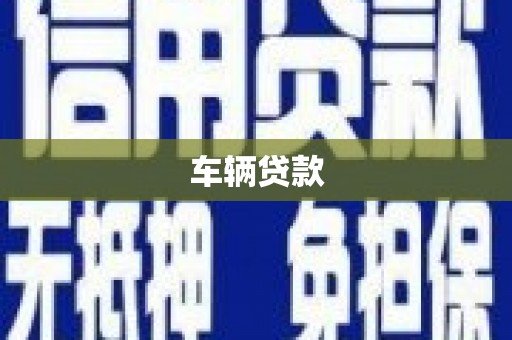 平远车辆贷款