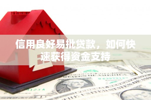 平远信用良好易批贷款，如何快速获得资金支持