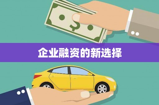 平远企业融资的新选择