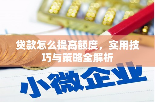 平远贷款怎么提高额度，实用技巧与策略全解析