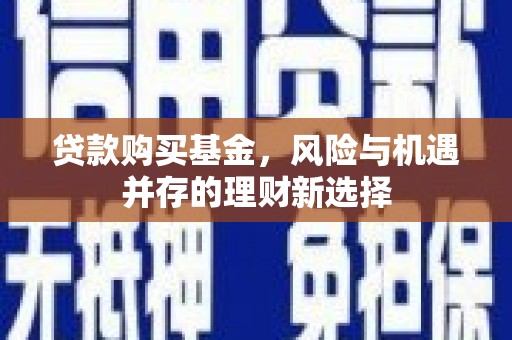 平远贷款购买基金，风险与机遇并存的理财新选择