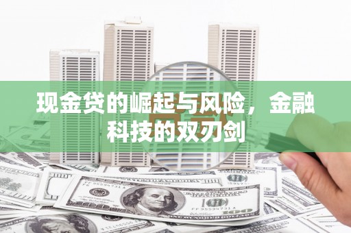 平远现金贷的崛起与风险，金融科技的双刃剑