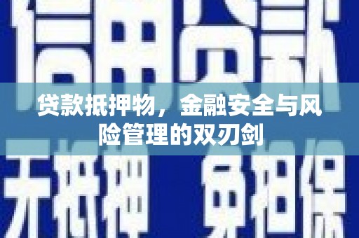 平远贷款抵押物，金融安全与风险管理的双刃剑
