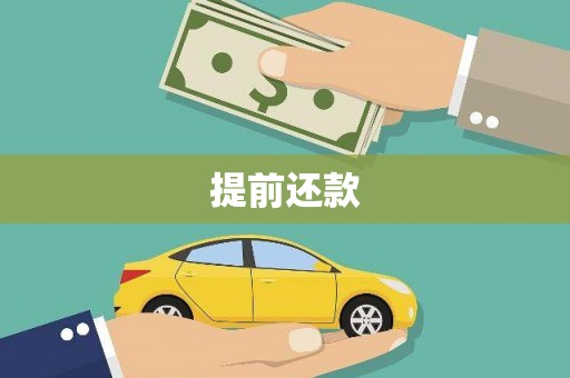 平远提前还款