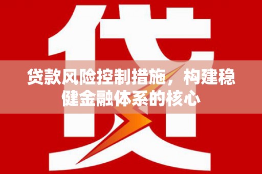 平远贷款风险控制措施，构建稳健金融体系的核心