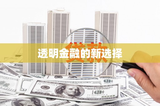 平远透明金融的新选择