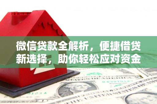 平远微信贷款全解析，便捷借贷新选择，助你轻松应对资金需求